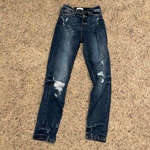 KanCan Jeans, KURVY Ultra High Rise, Skinny, Ankle, Size 27